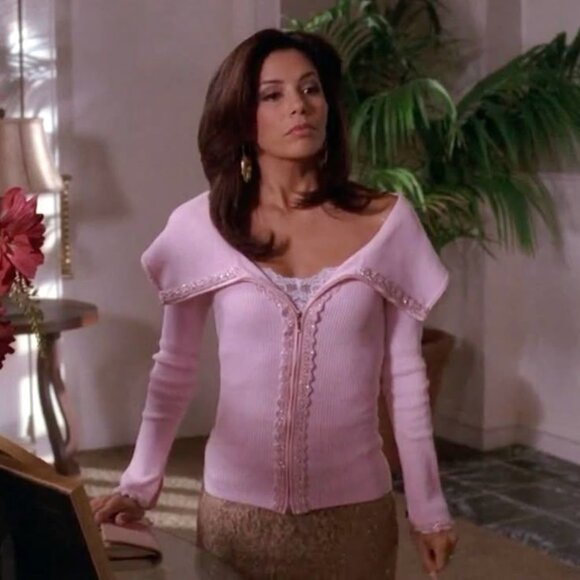 ASO GABRIELLE SOLIS DESPERATE HOUSEWIVES ALT Color Top Sweater RARE - Picture 2 of 7